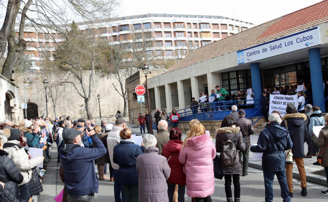 En Los Cubos prendió la mecha el pasado año para exigir mejoras en la Atención Primaria de Burgos