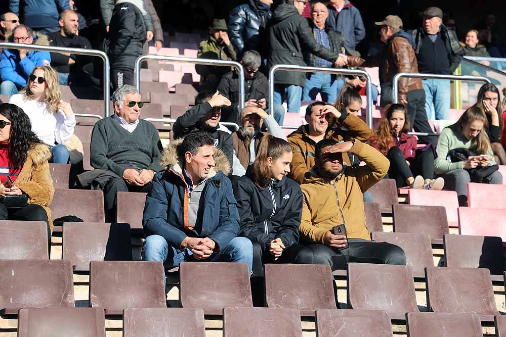 Buena entrada en la victoria de los burgaleses contra los vascos.