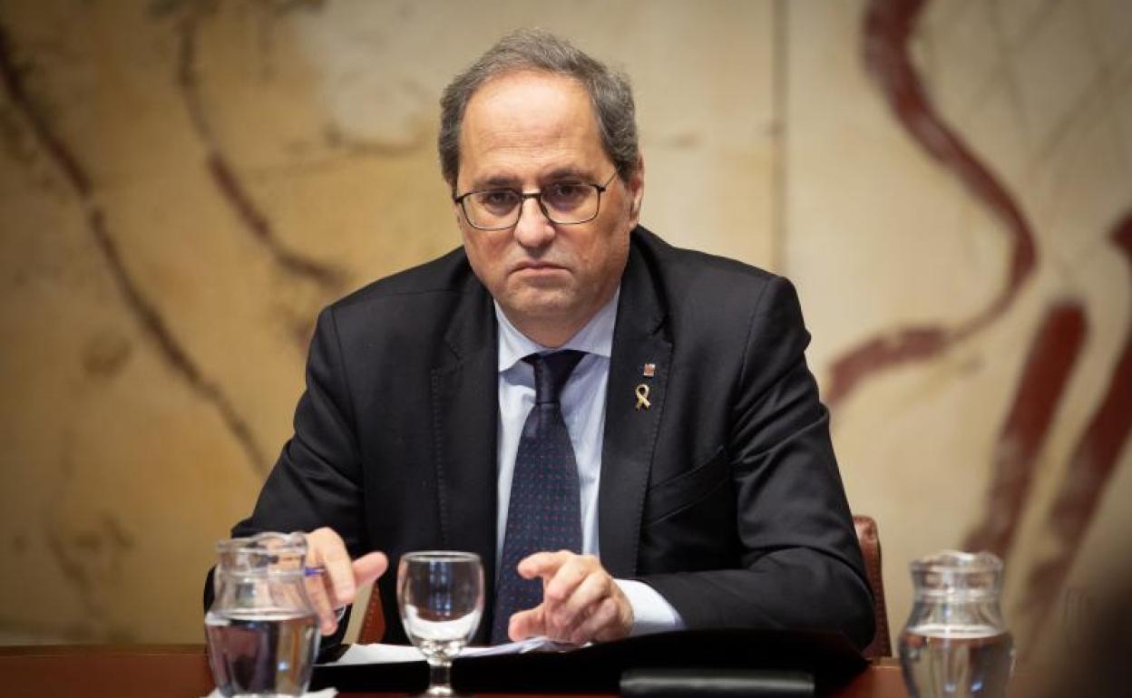 El presidente de la Generalitat, Quim Torra.