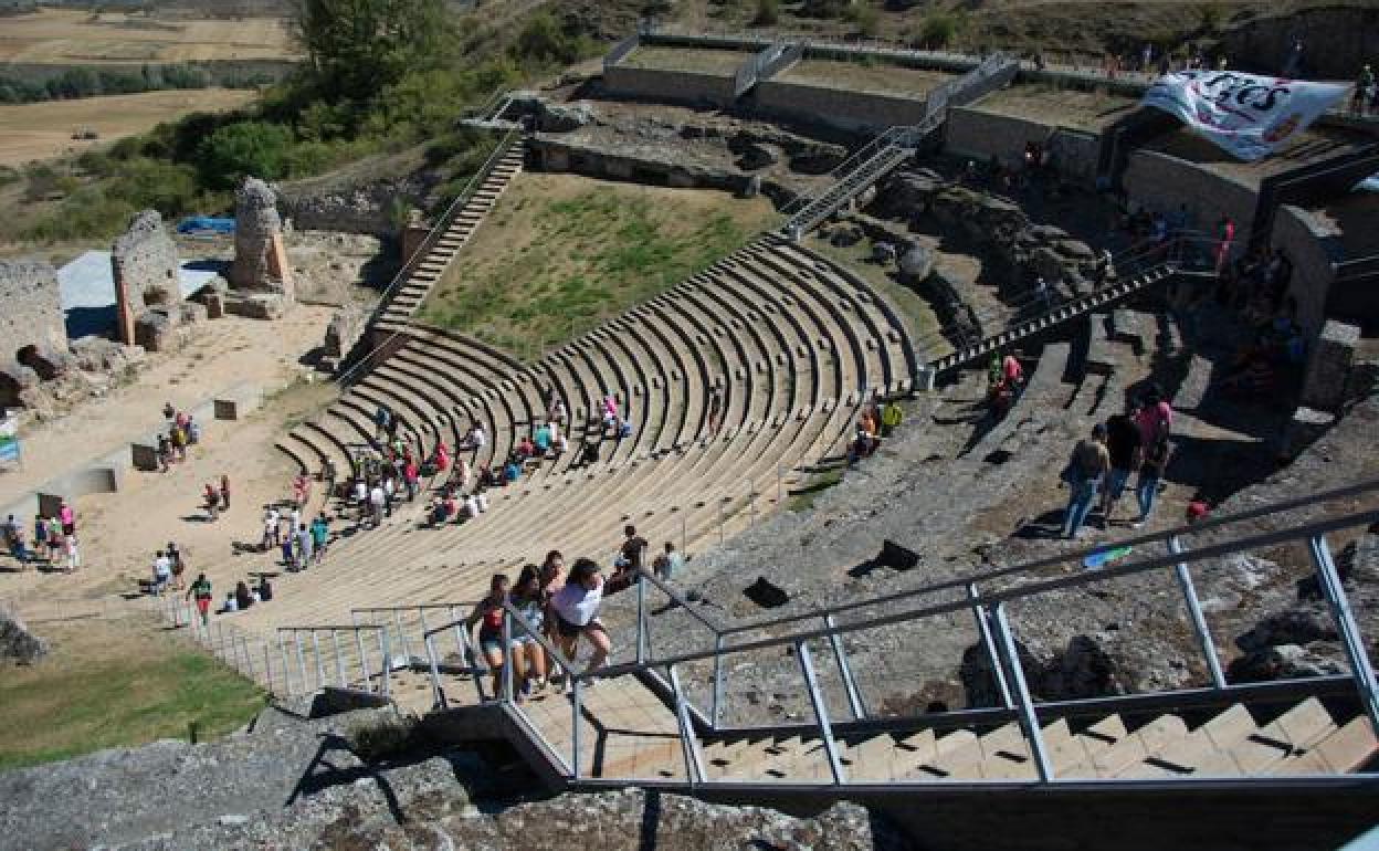 Vista panorámica del Teatro Romano.