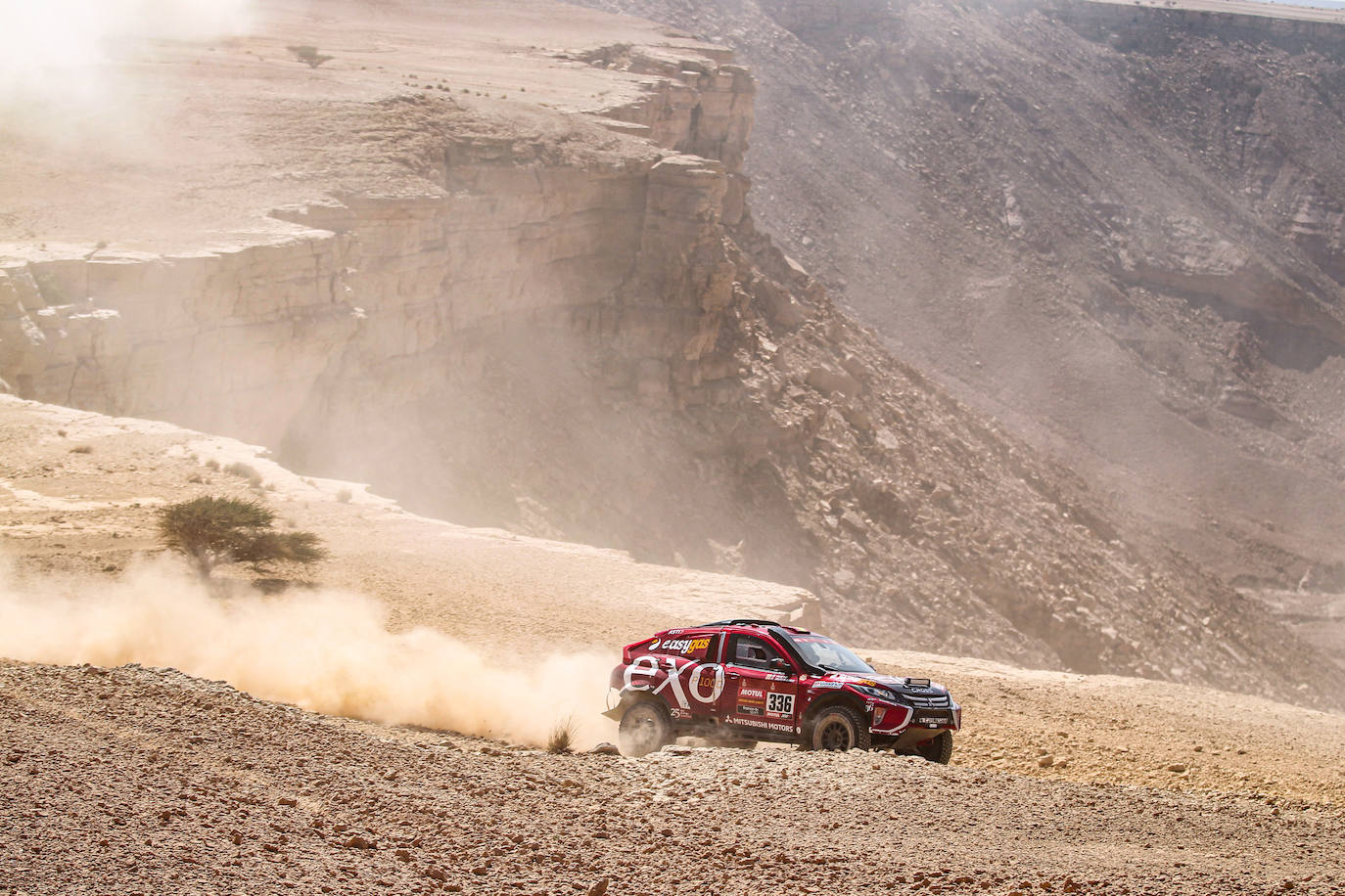 La piloto burgalesa ha concluido su cuarto rally consecutivo.