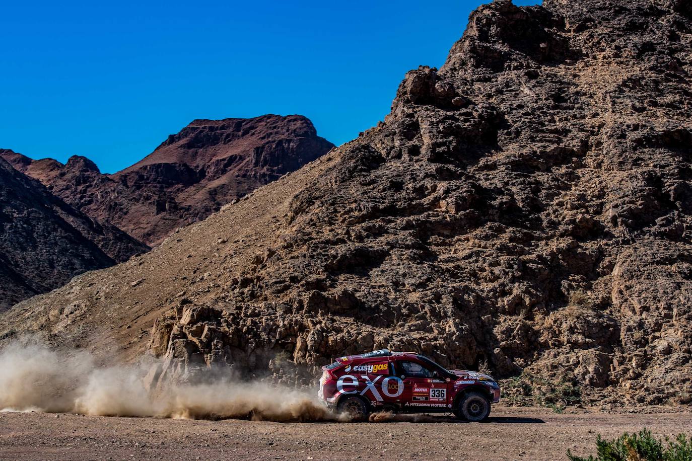 La piloto burgalesa ha concluido su cuarto rally consecutivo.