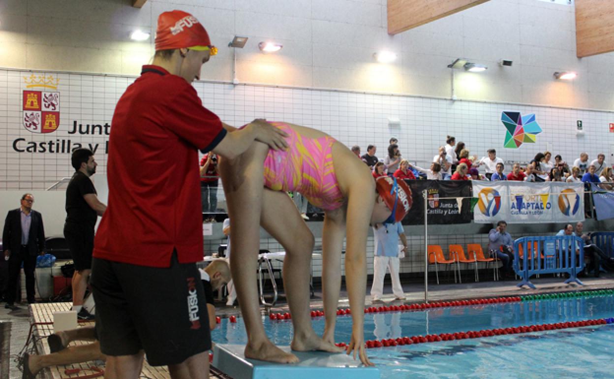 Liga Natación Adaptada de Castilla y León. 