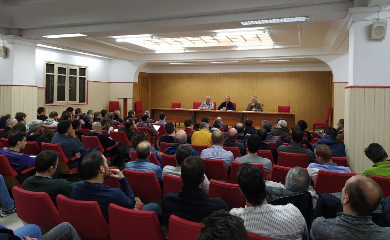 Imagen de la asamblea celebrada este viernes