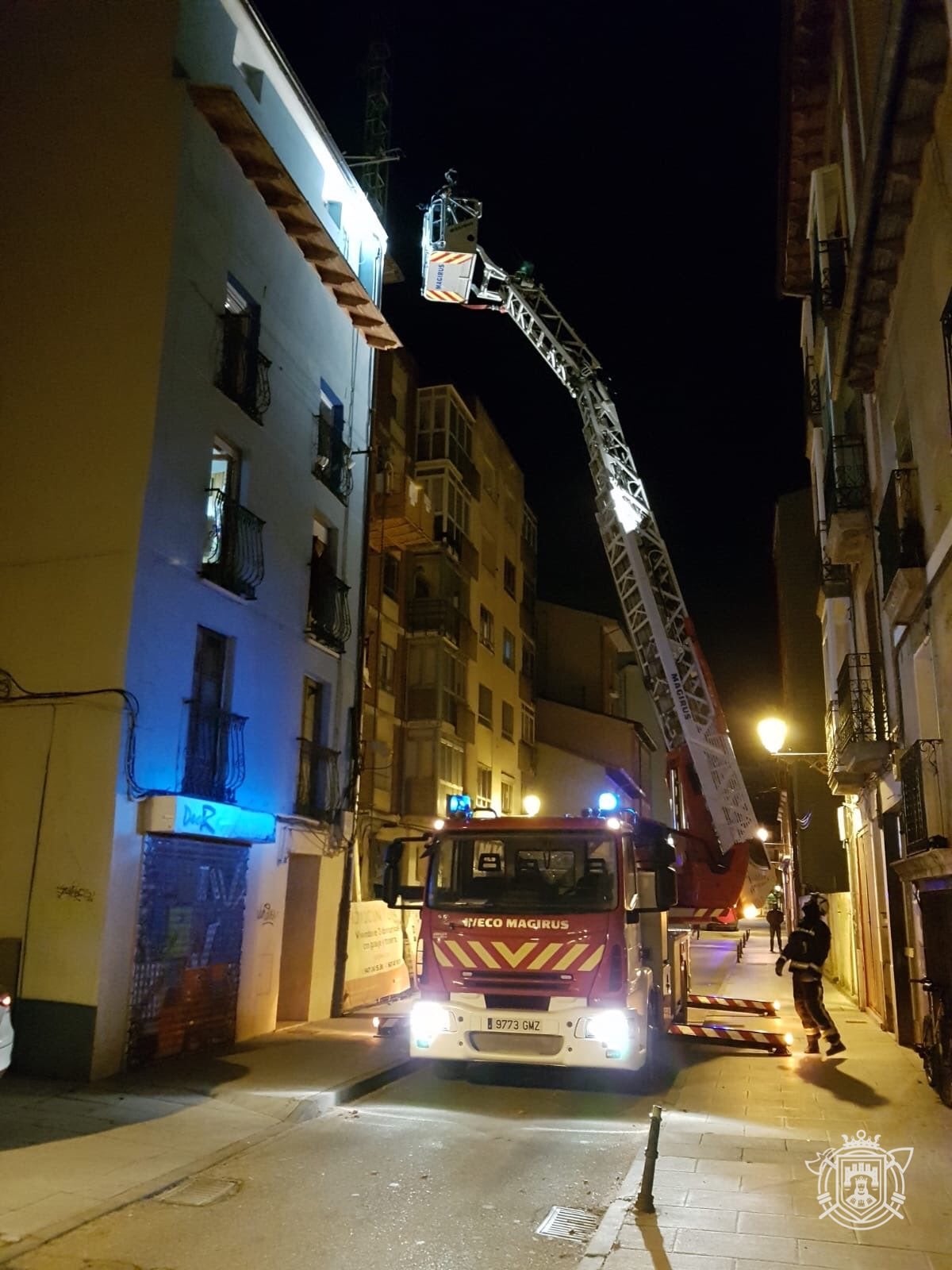 Fotos: El fuerte viento está provocando numerosos incidentes en Burgos