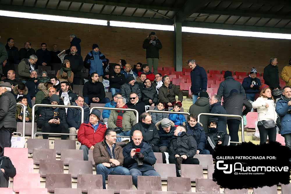 Buena entrada en el feudo burgalés para presenciar el encuentro entre el Burgos y el Haro.