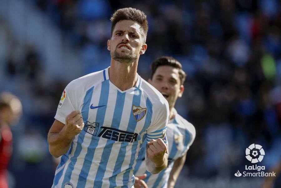 Andaluces y burgaleses empataron a dos en La Rosaleda.