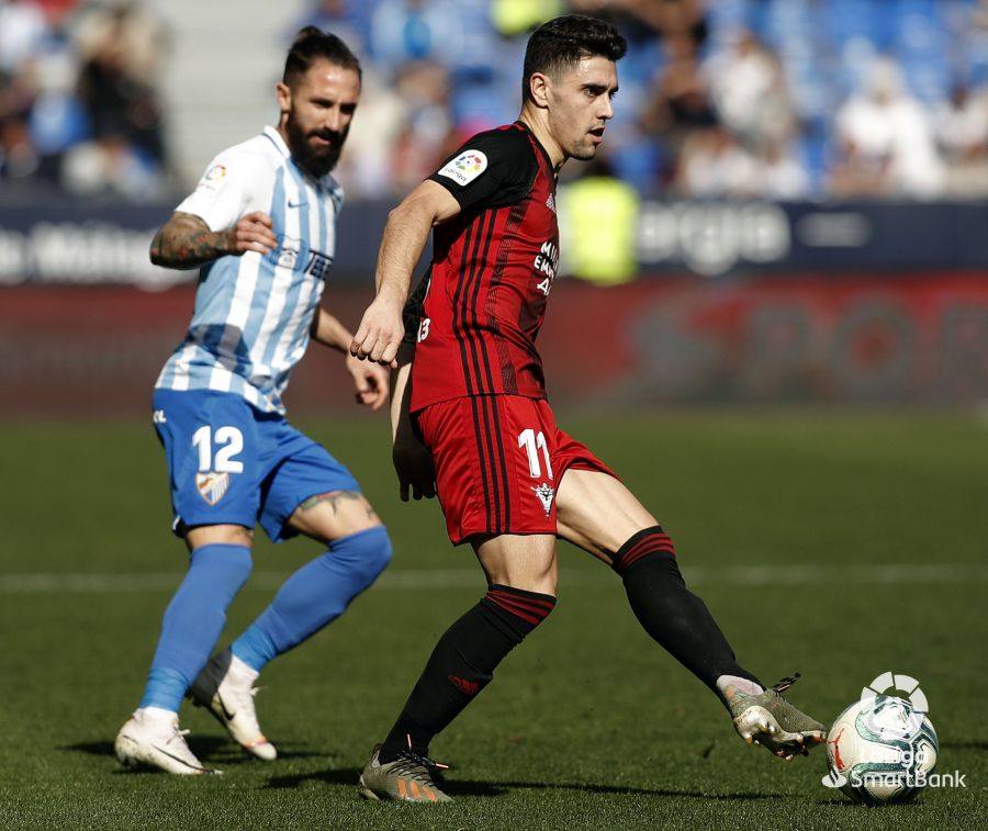 Andaluces y burgaleses empataron a dos en La Rosaleda.