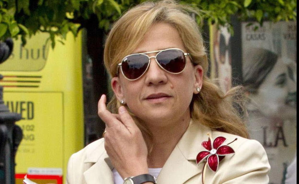 Cristina de Borbón. 