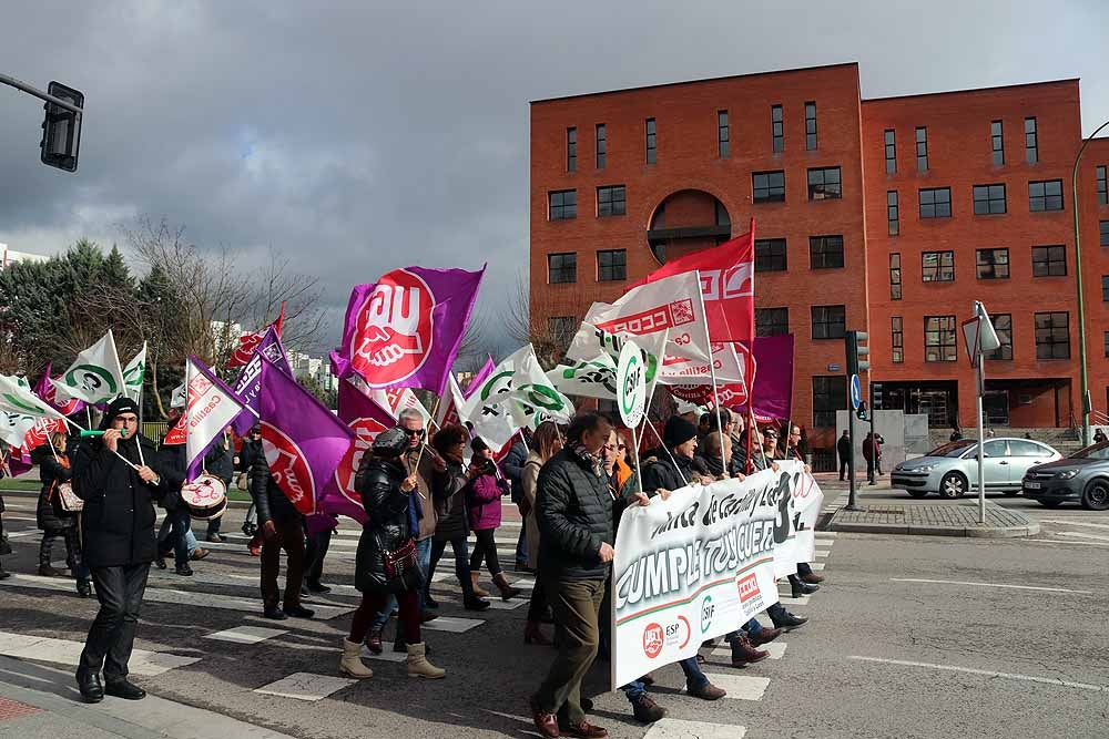 Fotos: Movilización de empleados públicos para reivindicar sus derechos