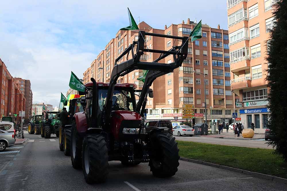 Fotos: Más de 400 agricultores y ganaderos se concentran en Burgos ante la falta de «rentabilidad» de sus explotaciones