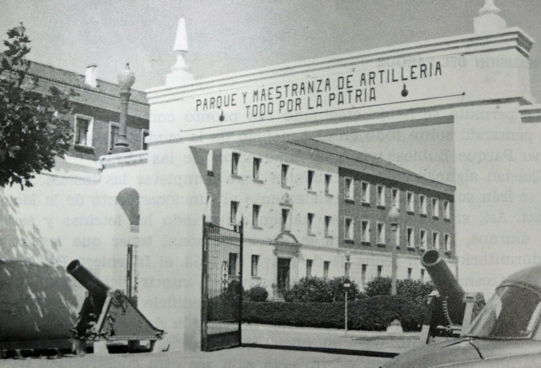 El antiguo Parque de Artillería, que actualmente está siendo derribado para dejar sitio a 337 viviendas, estuvo operativo durante más de 45 años. 