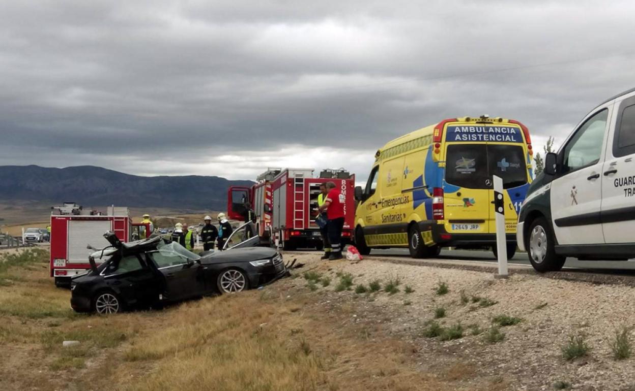 Los accidentes de tráfico se encuentran entre los incidentes más numerosos del 112 