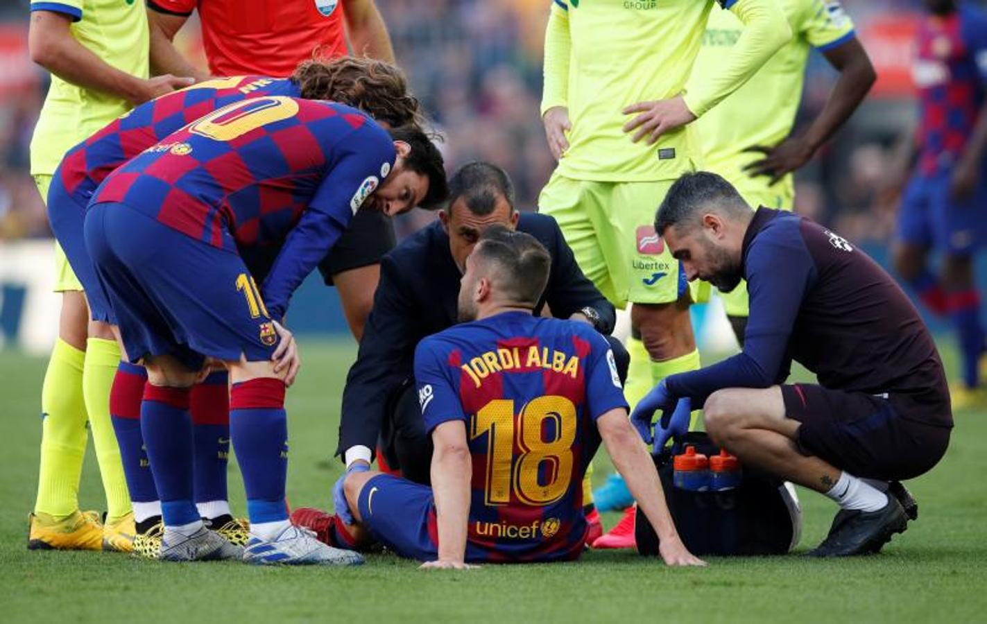 Fotos: Las mejores imágenes del Barcelona-Getafe