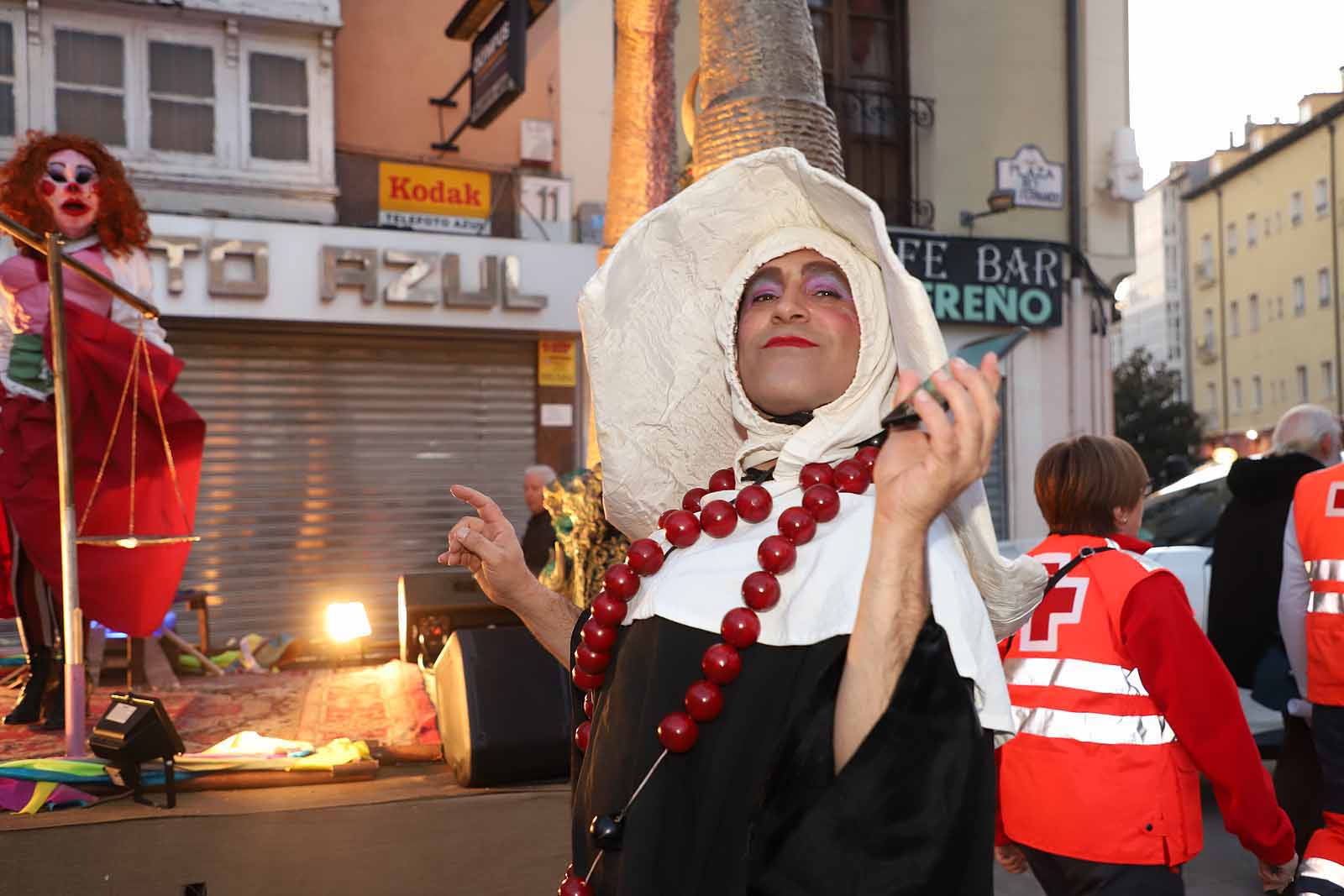 Doña Cuaresma recriminó a los burgaleses sus ganas de fiesta.