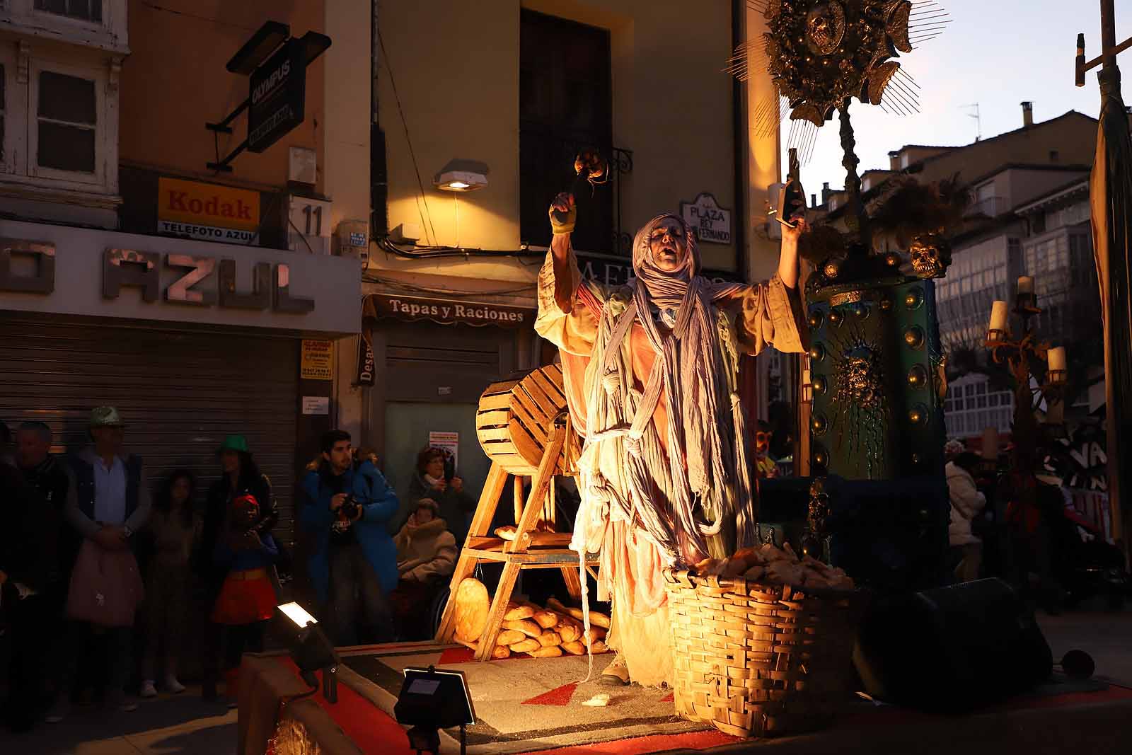 Doña Cuaresma recriminó a los burgaleses sus ganas de fiesta.