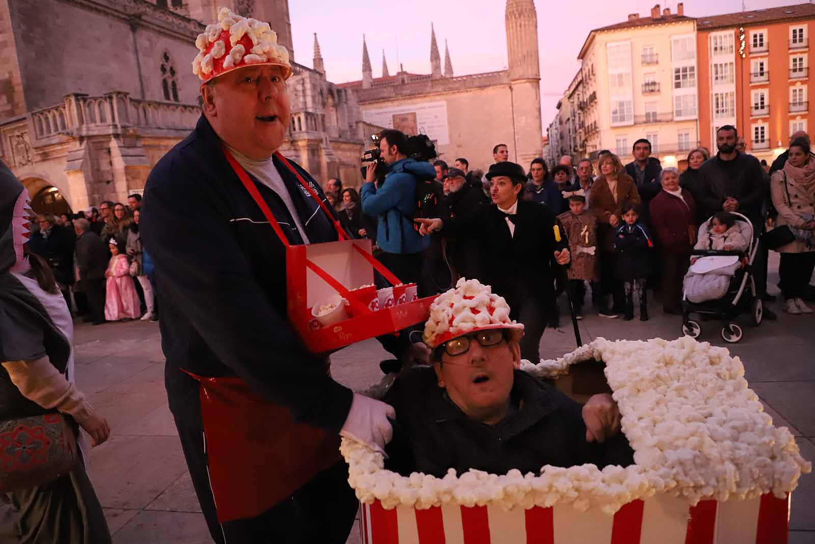 Doña Cuaresma recriminó a los burgaleses sus ganas de fiesta.