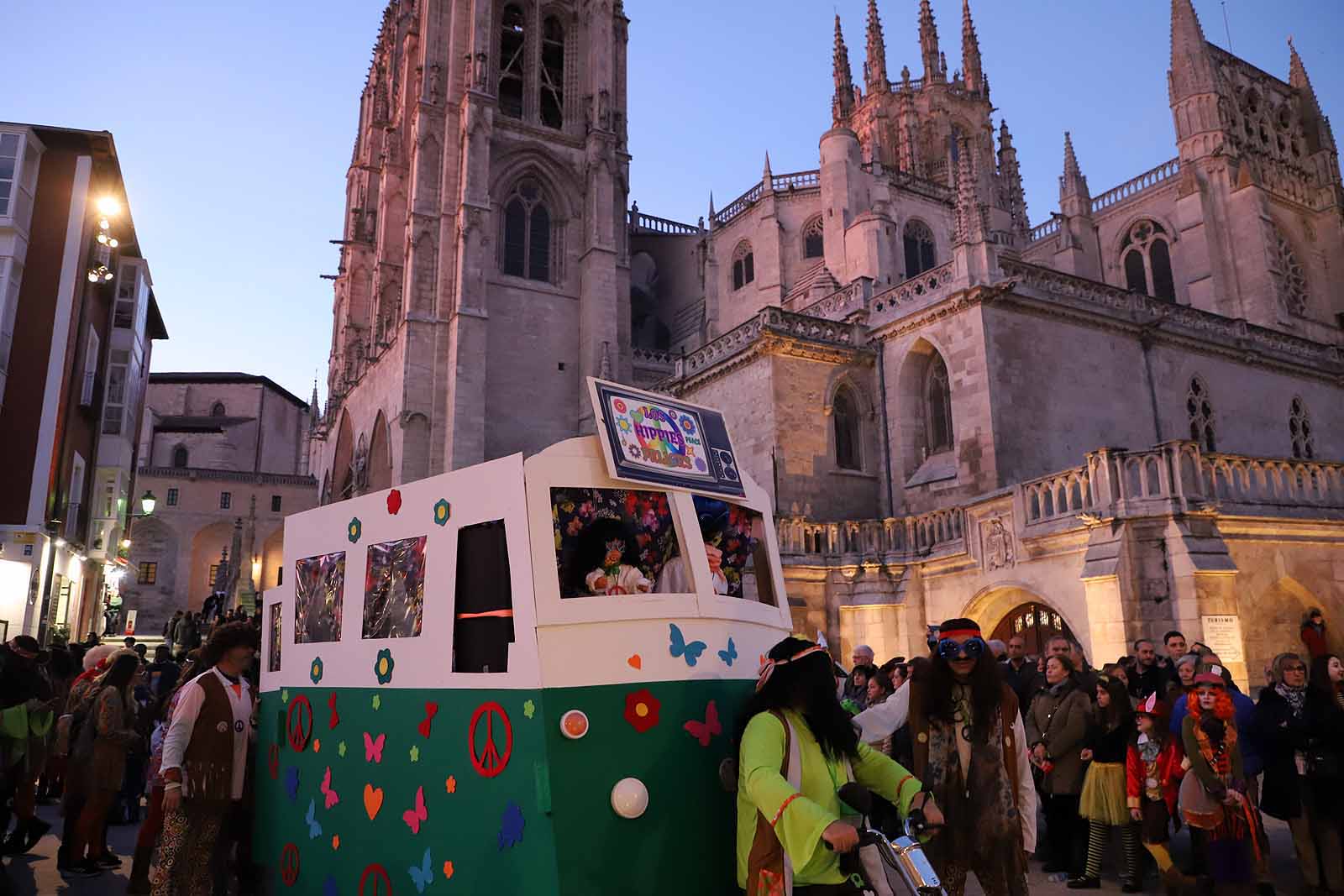 Doña Cuaresma recriminó a los burgaleses sus ganas de fiesta.