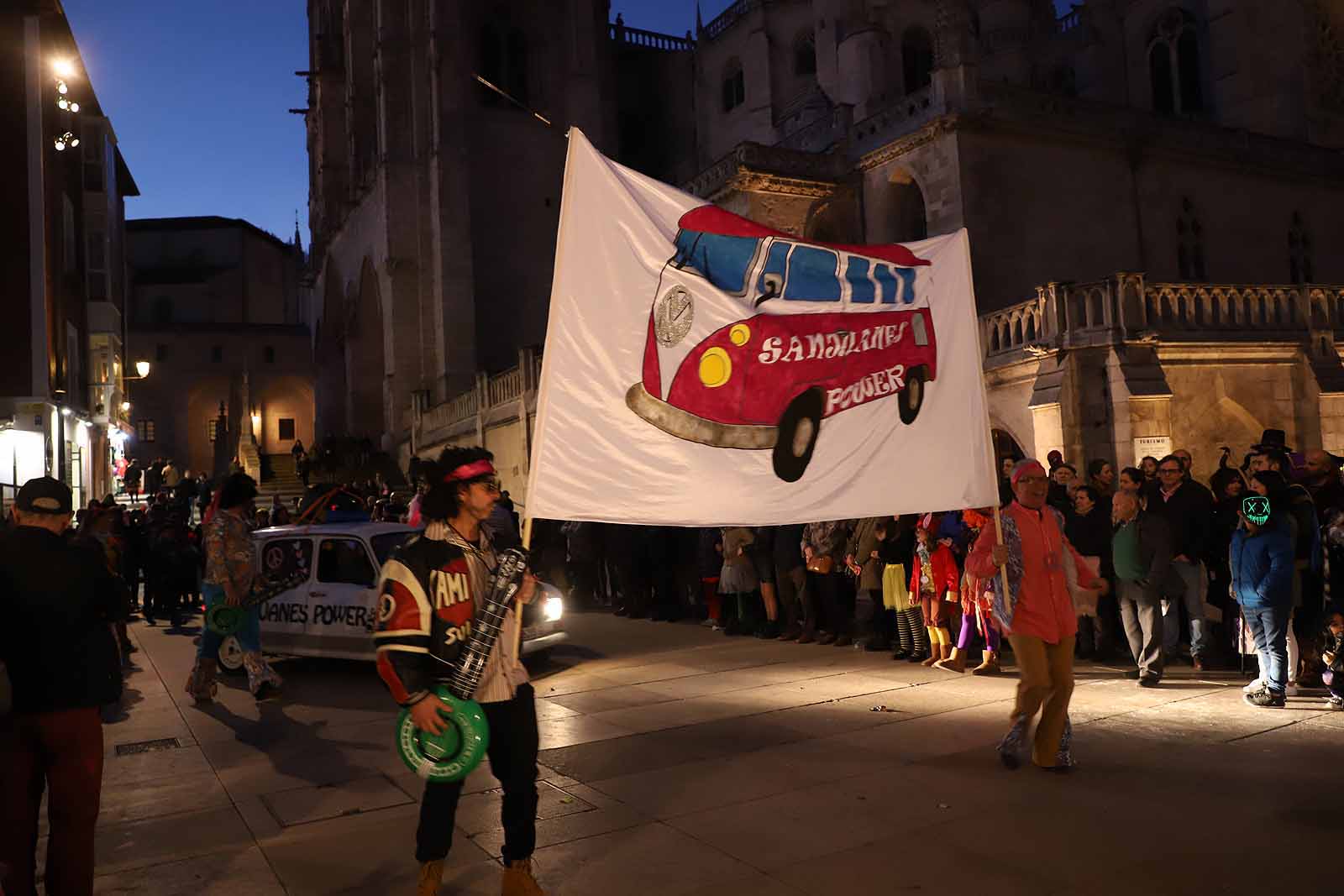 Doña Cuaresma recriminó a los burgaleses sus ganas de fiesta.