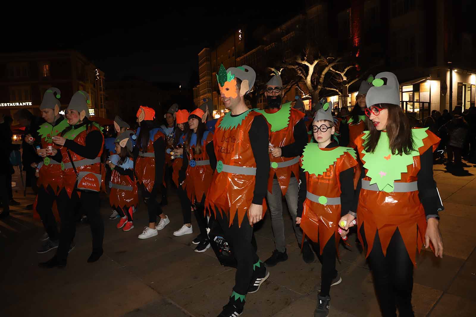 Doña Cuaresma recriminó a los burgaleses sus ganas de fiesta.