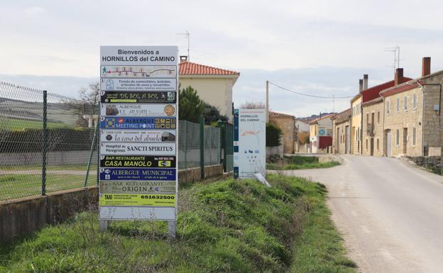 Entrada a Hornillos. 