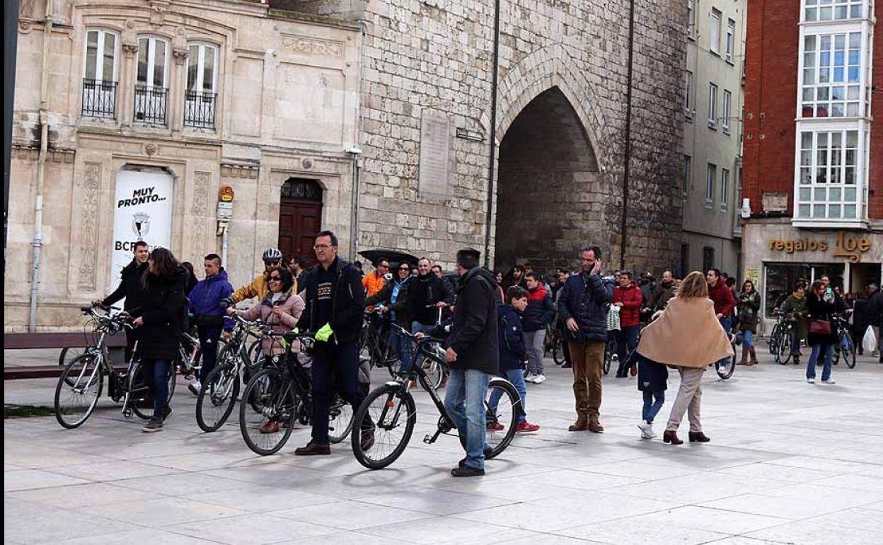 Los ciclistas se manifiestan todos los domingos