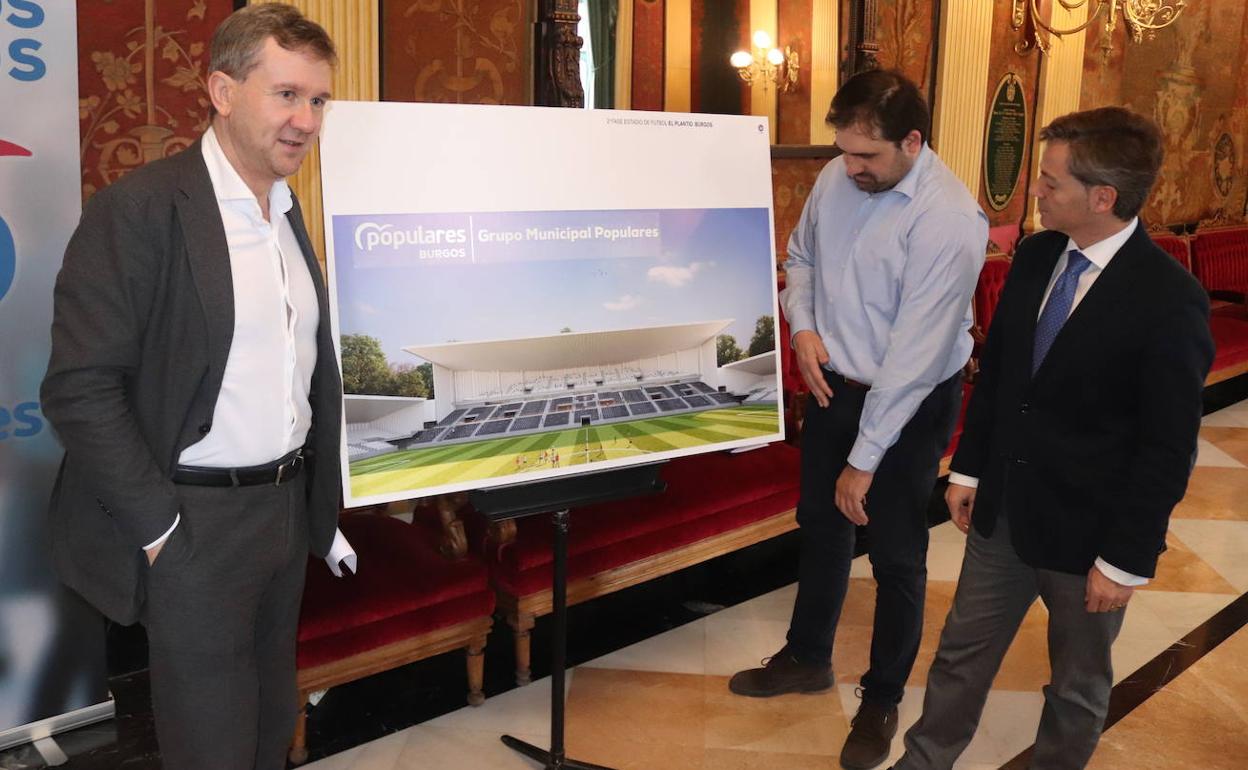 Presentación del proyecto del Partido Popular para la ampliación de El Plantío.