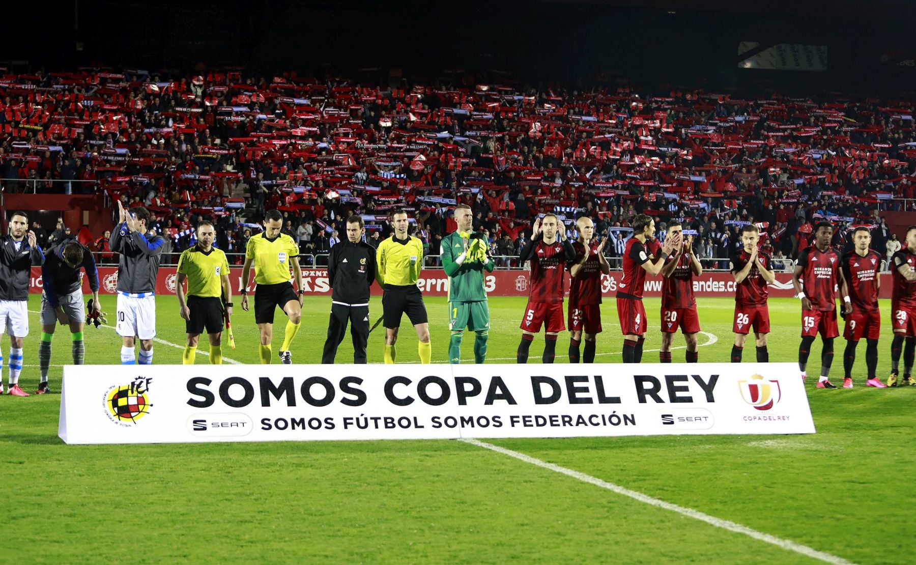 Fotos: La Real Sociedad pone fin al sueño copero del Mirandés