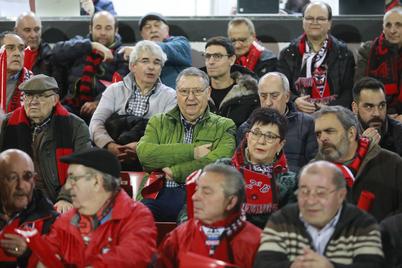 Fotos: Anduva vibra con su equipo a pesar de la derrota