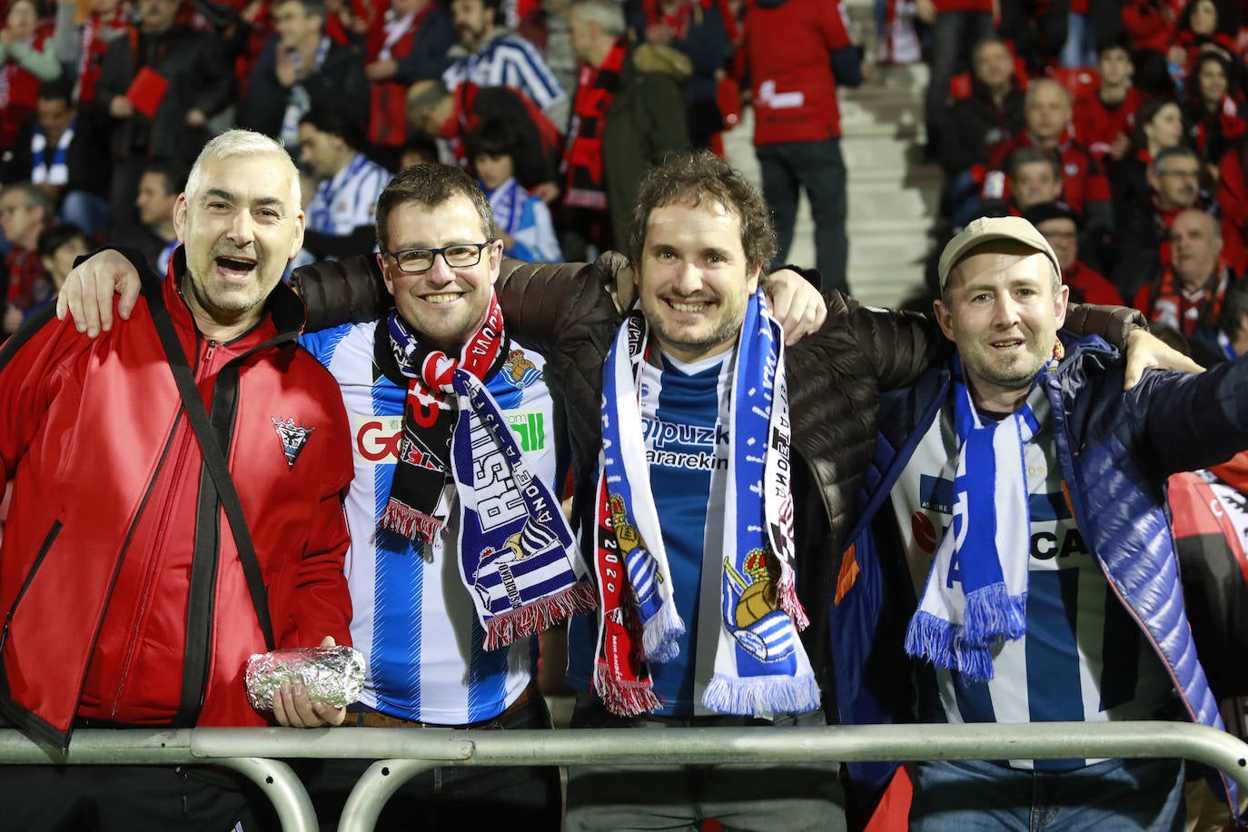 Fotos: Anduva vibra con su equipo a pesar de la derrota