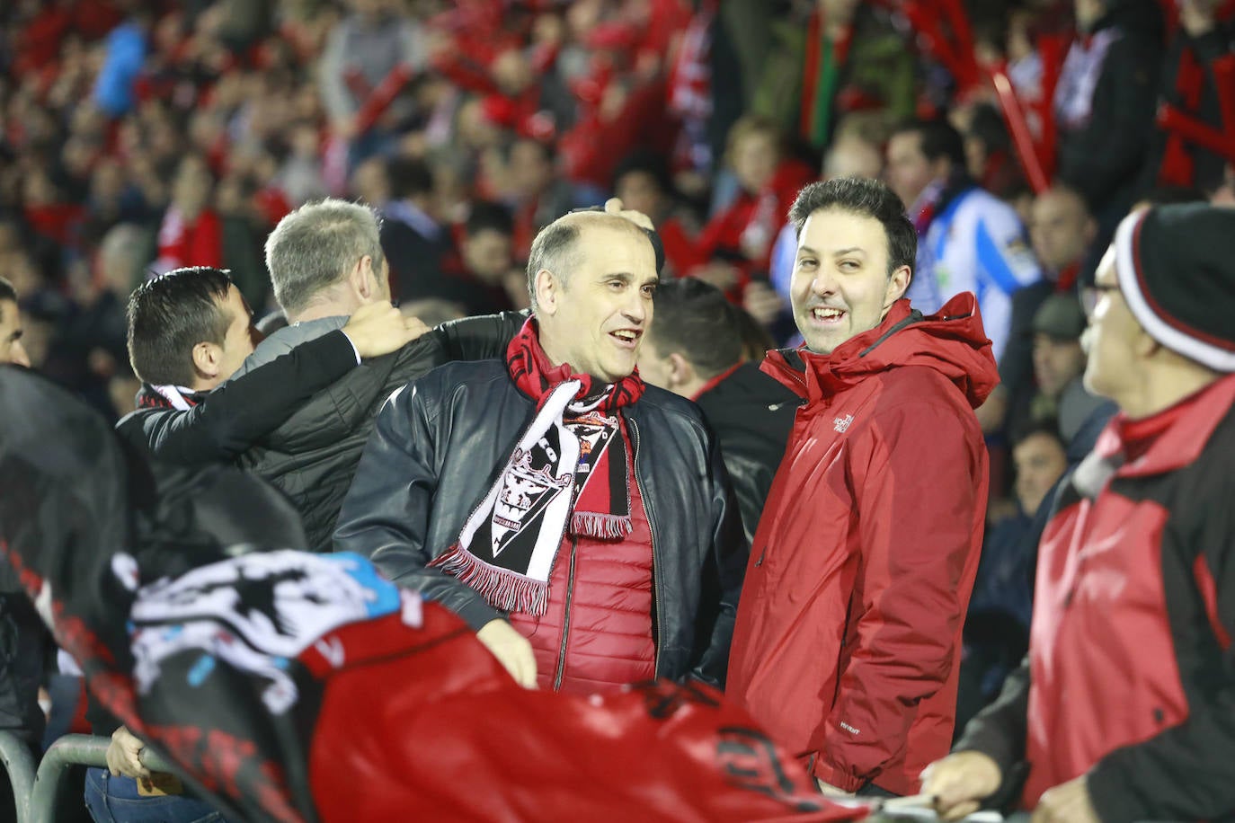 Fotos: Anduva vibra con su equipo a pesar de la derrota