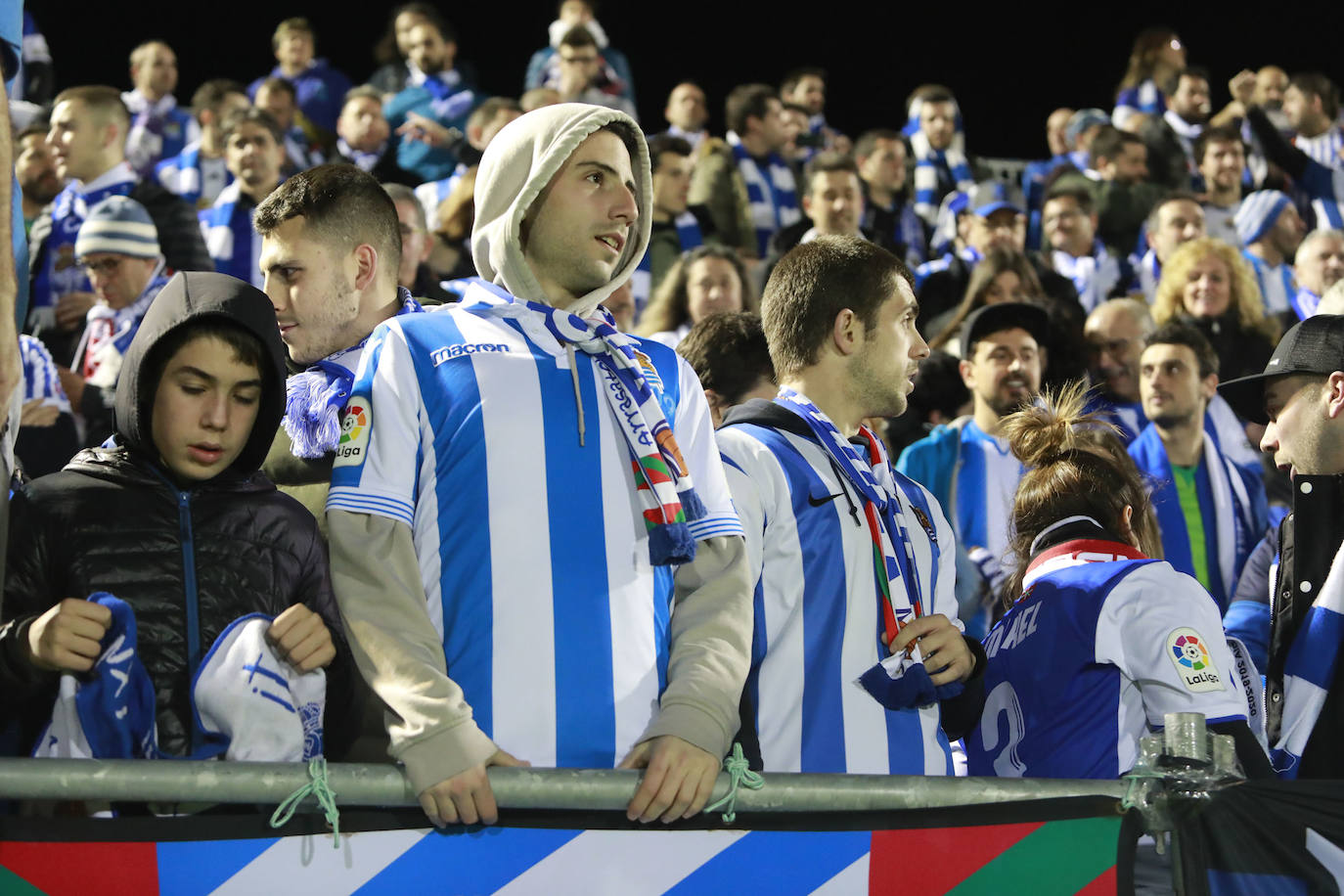 Fotos: Anduva vibra con su equipo a pesar de la derrota