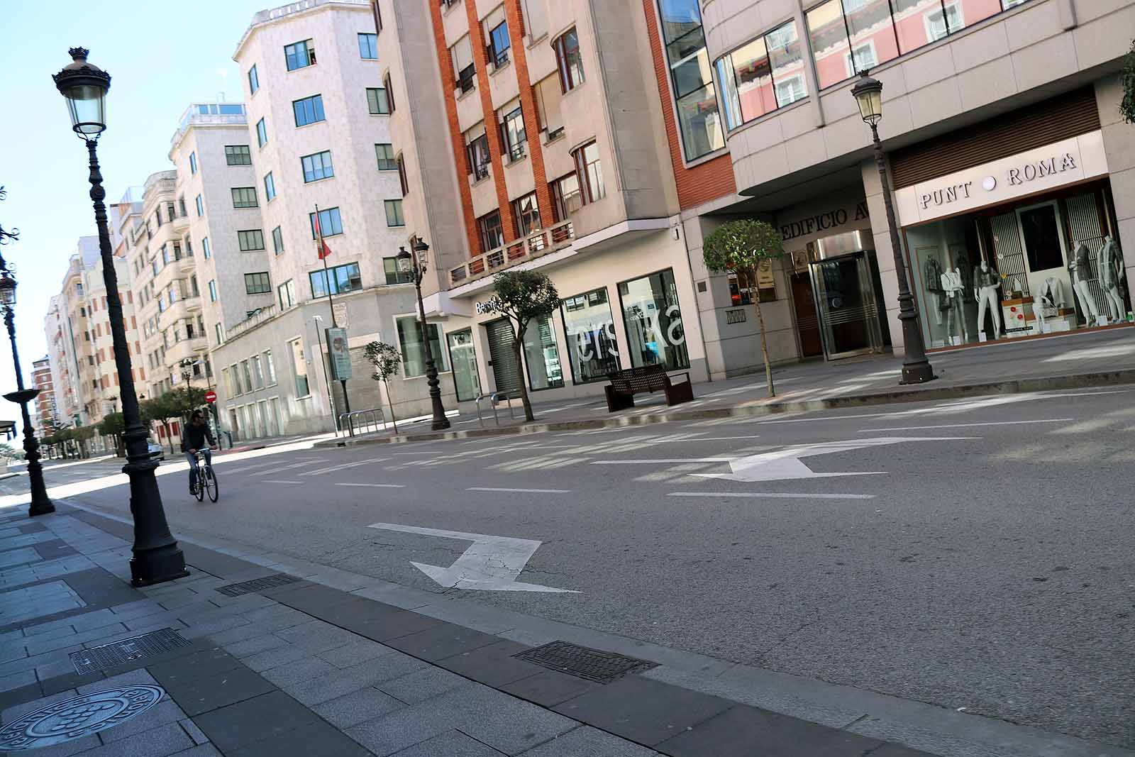 Fotos: Burgos, vacía ante el estado de Alarma Sanitaria por el coronavirus