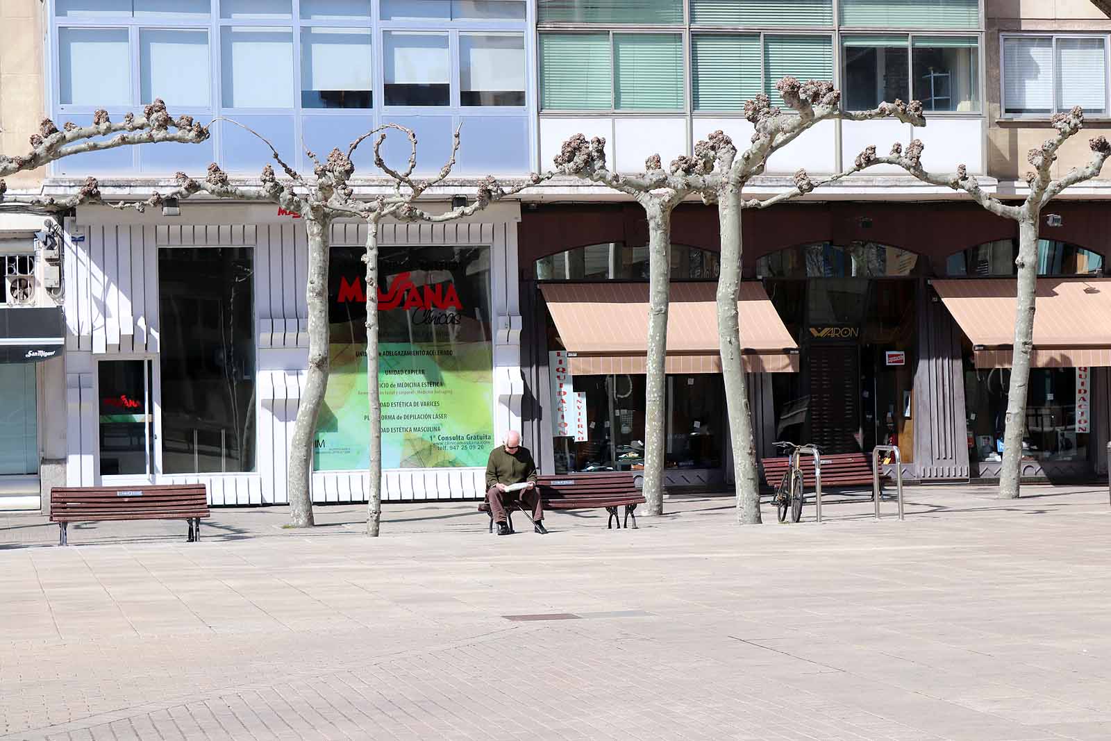 Fotos: Burgos, vacía ante el estado de Alarma Sanitaria por el coronavirus