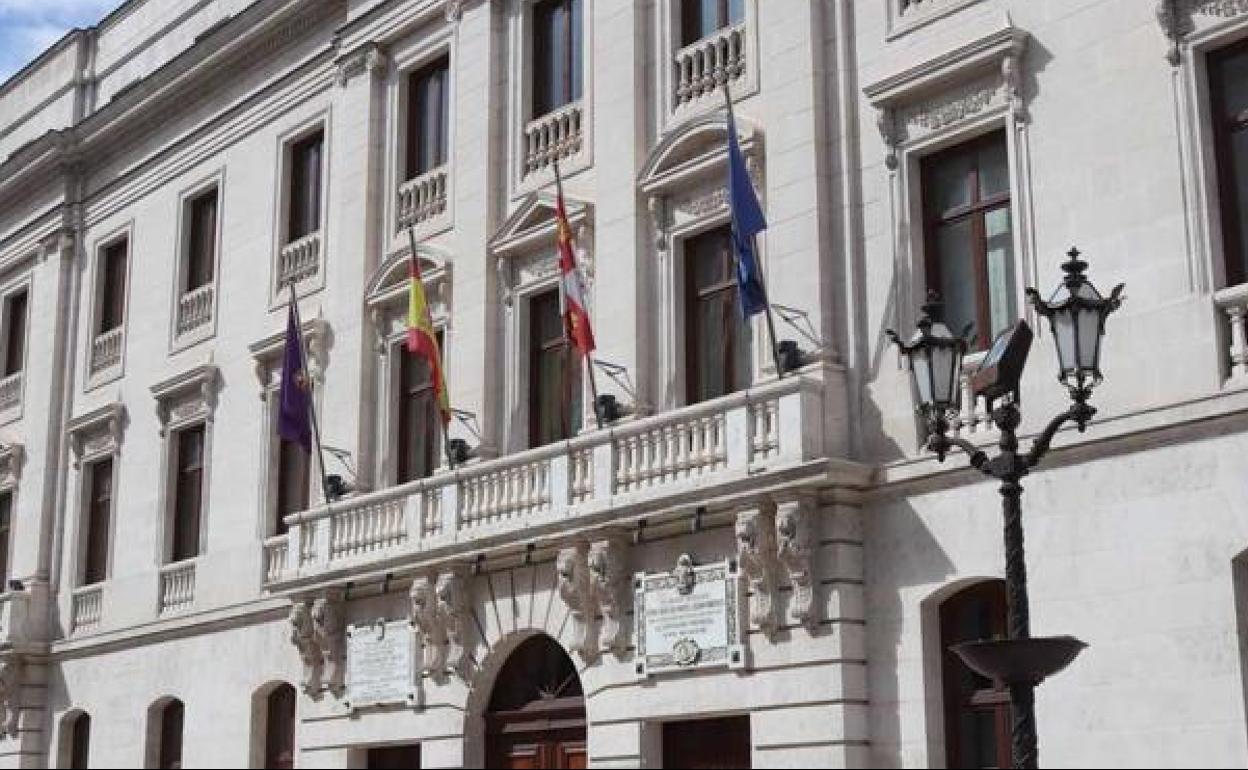Imagen del palacio provincial en Burgos.