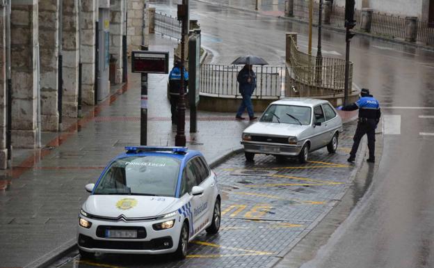 Burgos, el primer día laborable tras el decreto de alarma