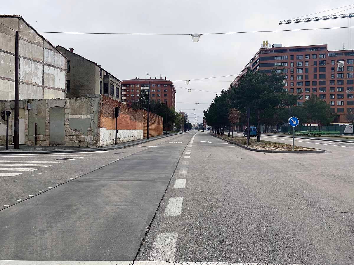 La Plaza Mayor desierta a media mañana.