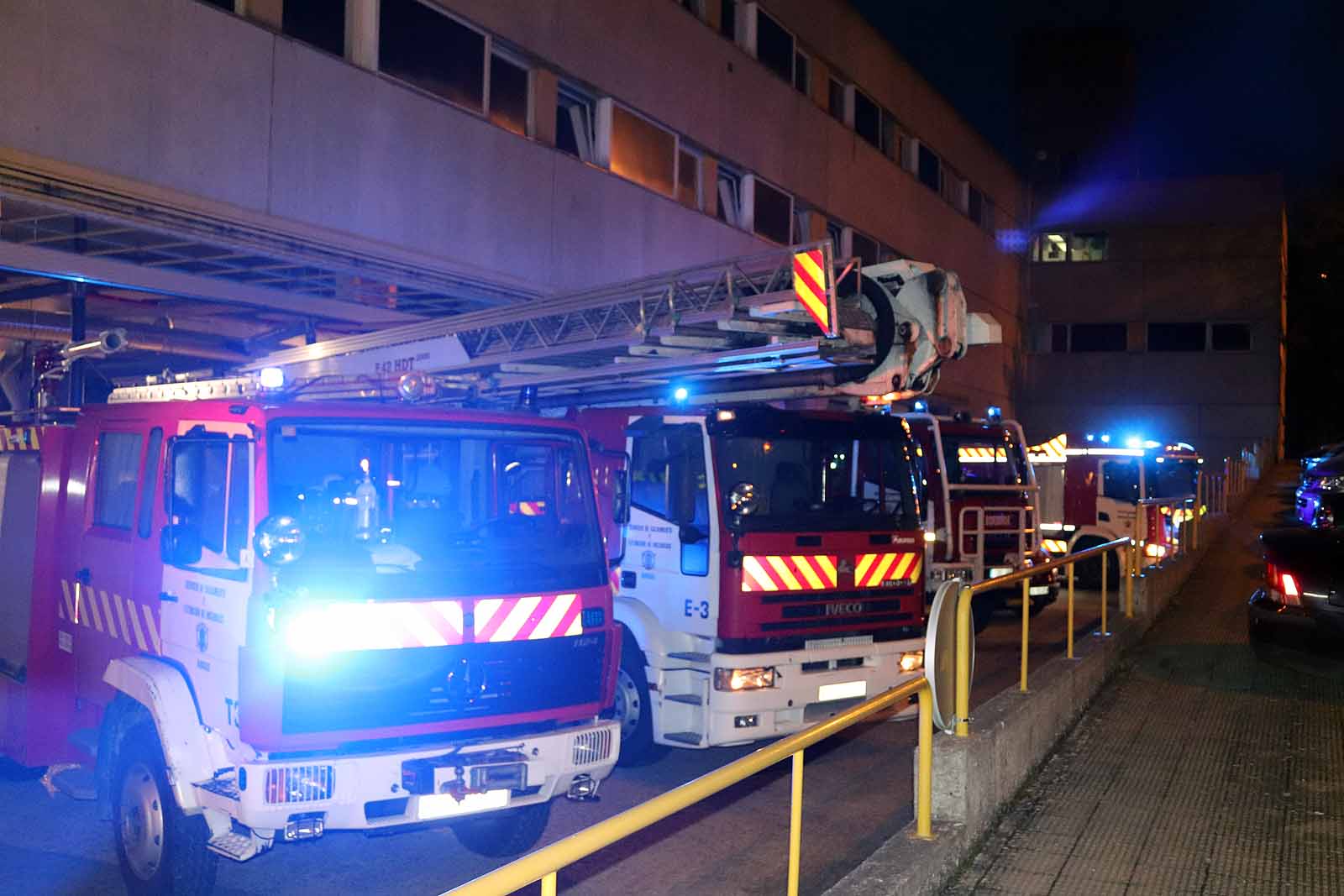 Emotivo minuto sonoro de los Bomberos de Burgos en el parque.