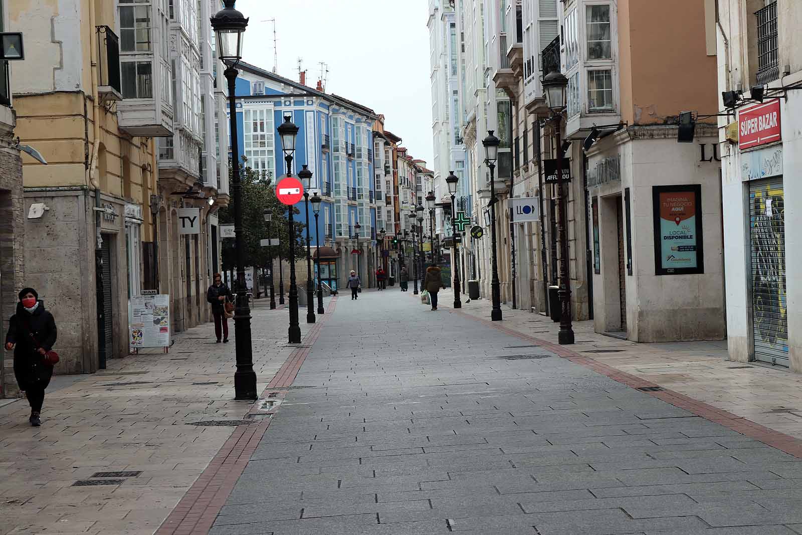 Fotos: Burgos continúa en calma en el quinto día de confinamiento obligado