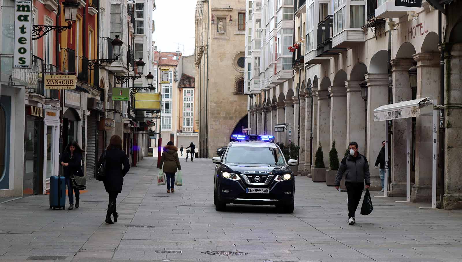 Fotos: Burgos continúa en calma en el quinto día de confinamiento obligado