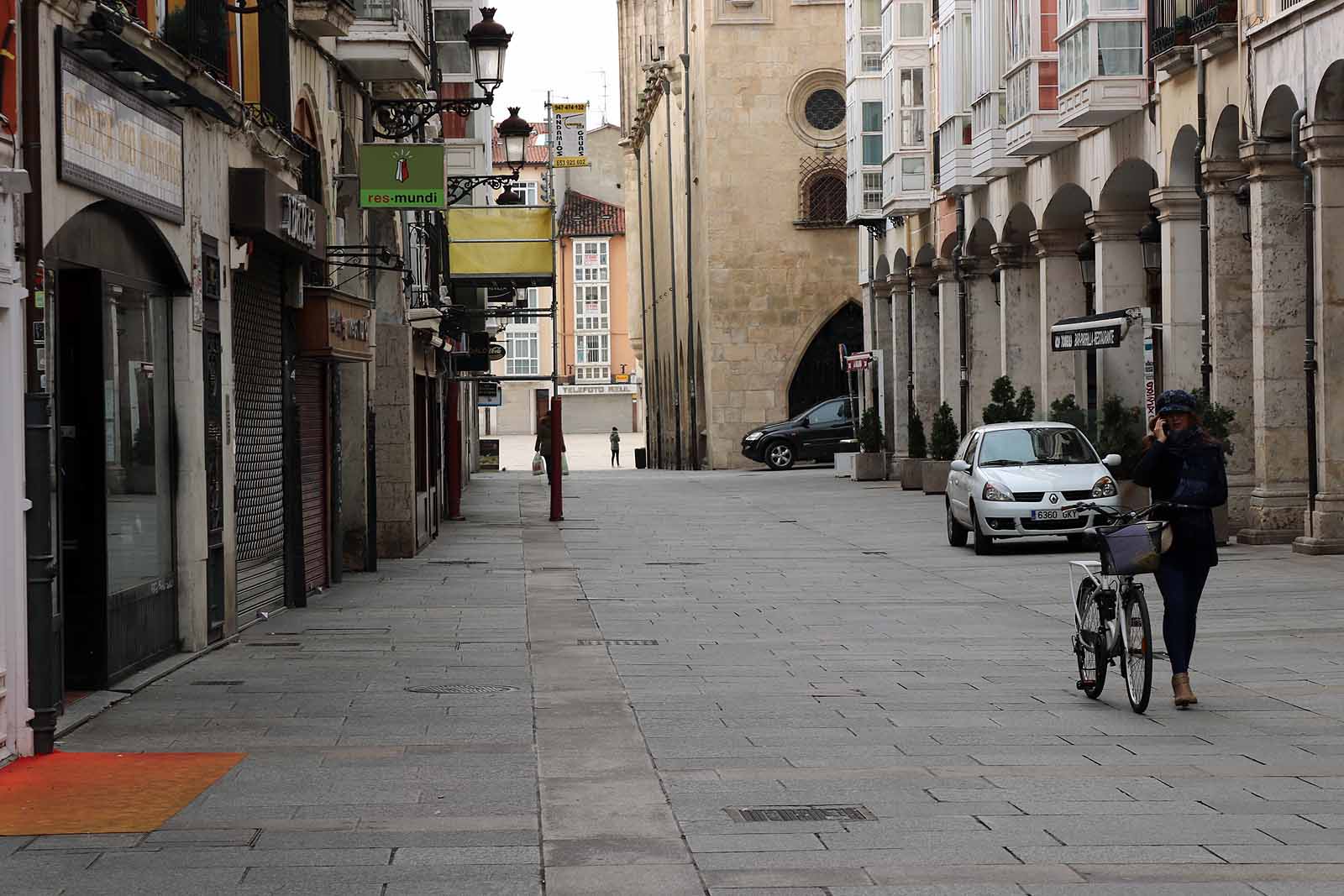 Fotos: Burgos continúa en calma en el quinto día de confinamiento obligado