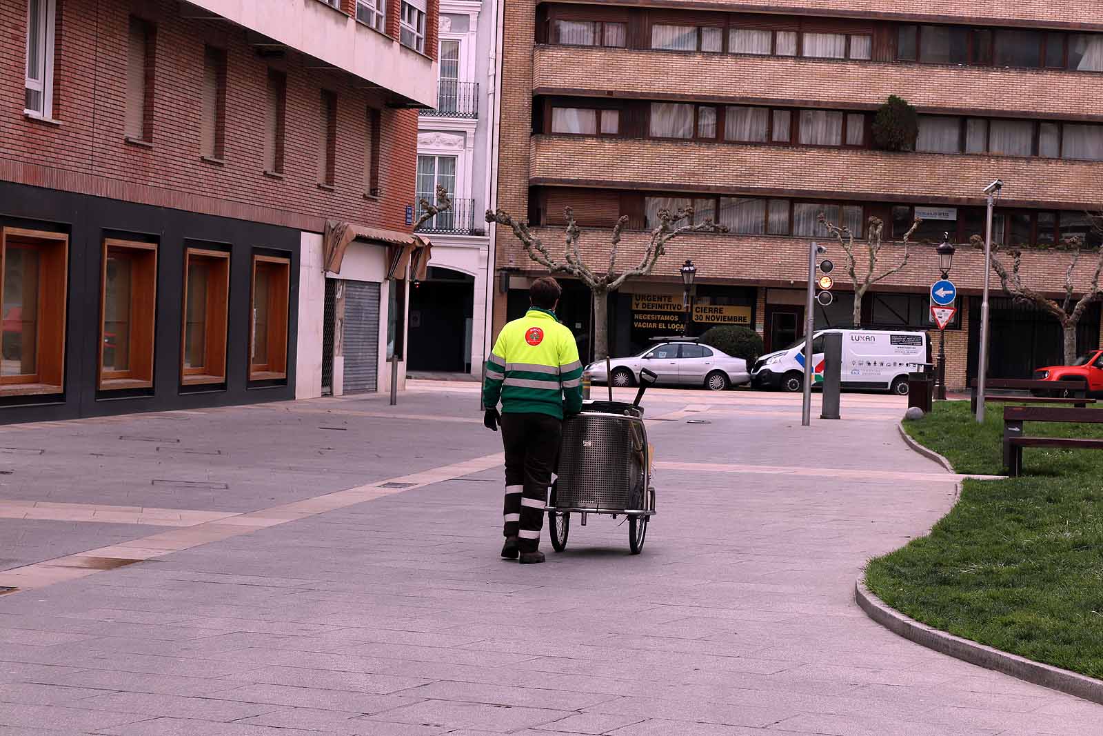 Fotos: Burgos continúa en calma en el quinto día de confinamiento obligado