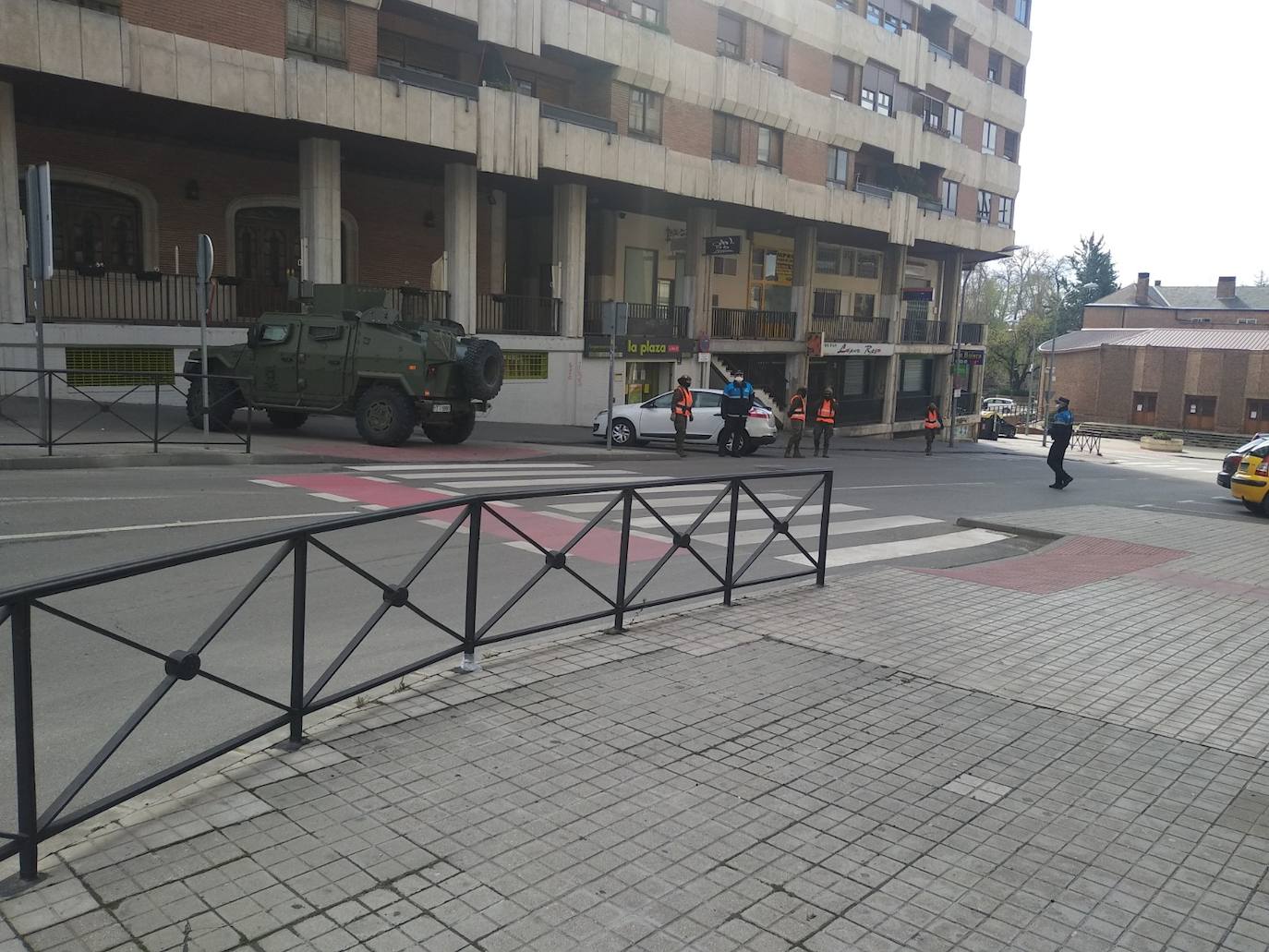 Fotos: El ejército se despliega en Aranda