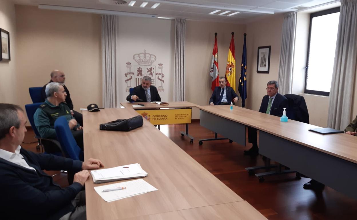 Imagen de la reunión de CECOPI. 