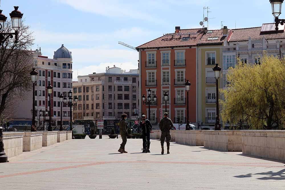 Fotos: Burgos vacía en el décimo día de confinamiento