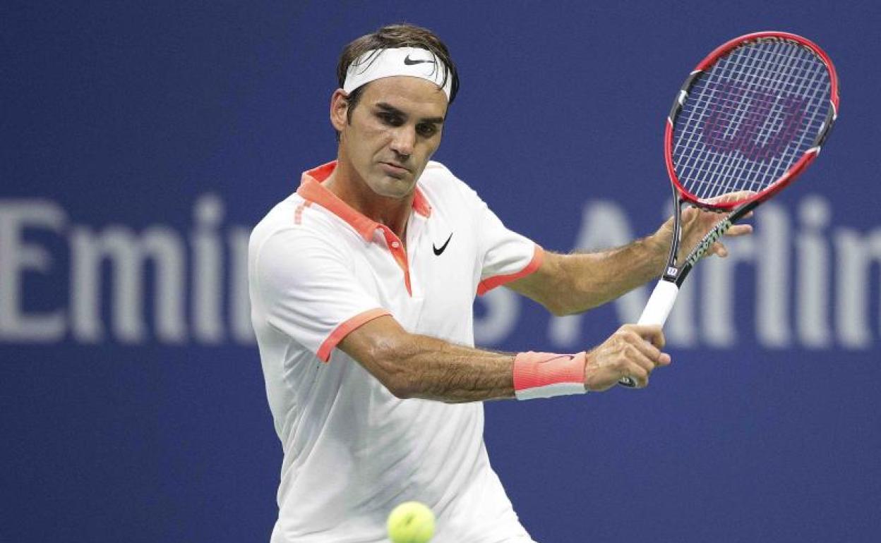 Roger Federer, durante un torneo. 