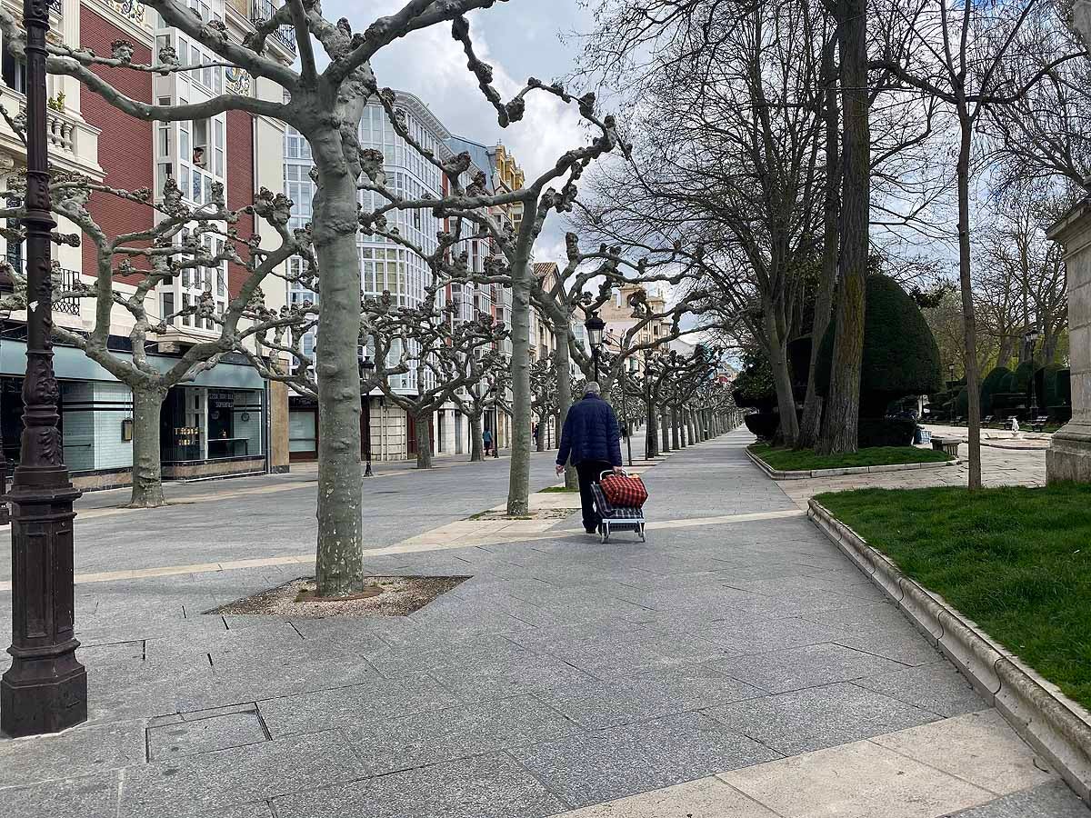 Este Miércoles se ha podido ver a más vecinos que otros días por las calles de la capital.