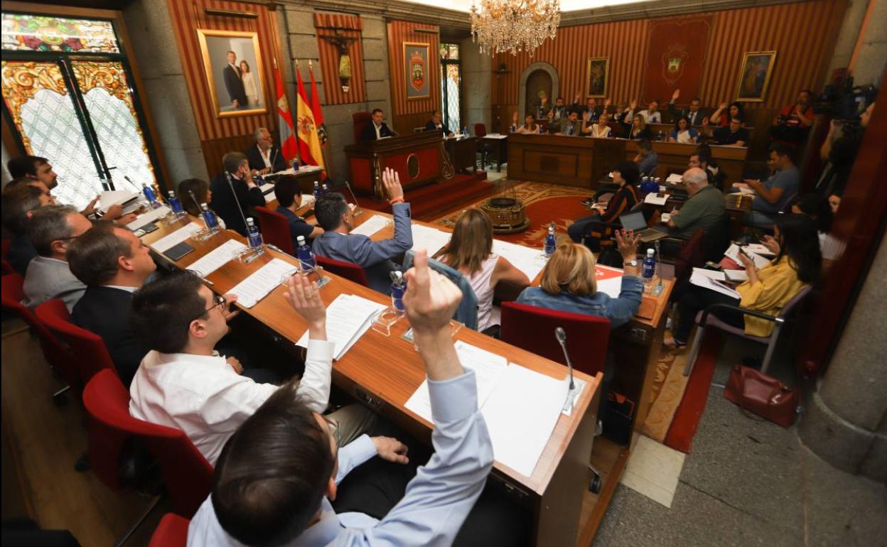 Pleno del Ayuntamiento de Burgos