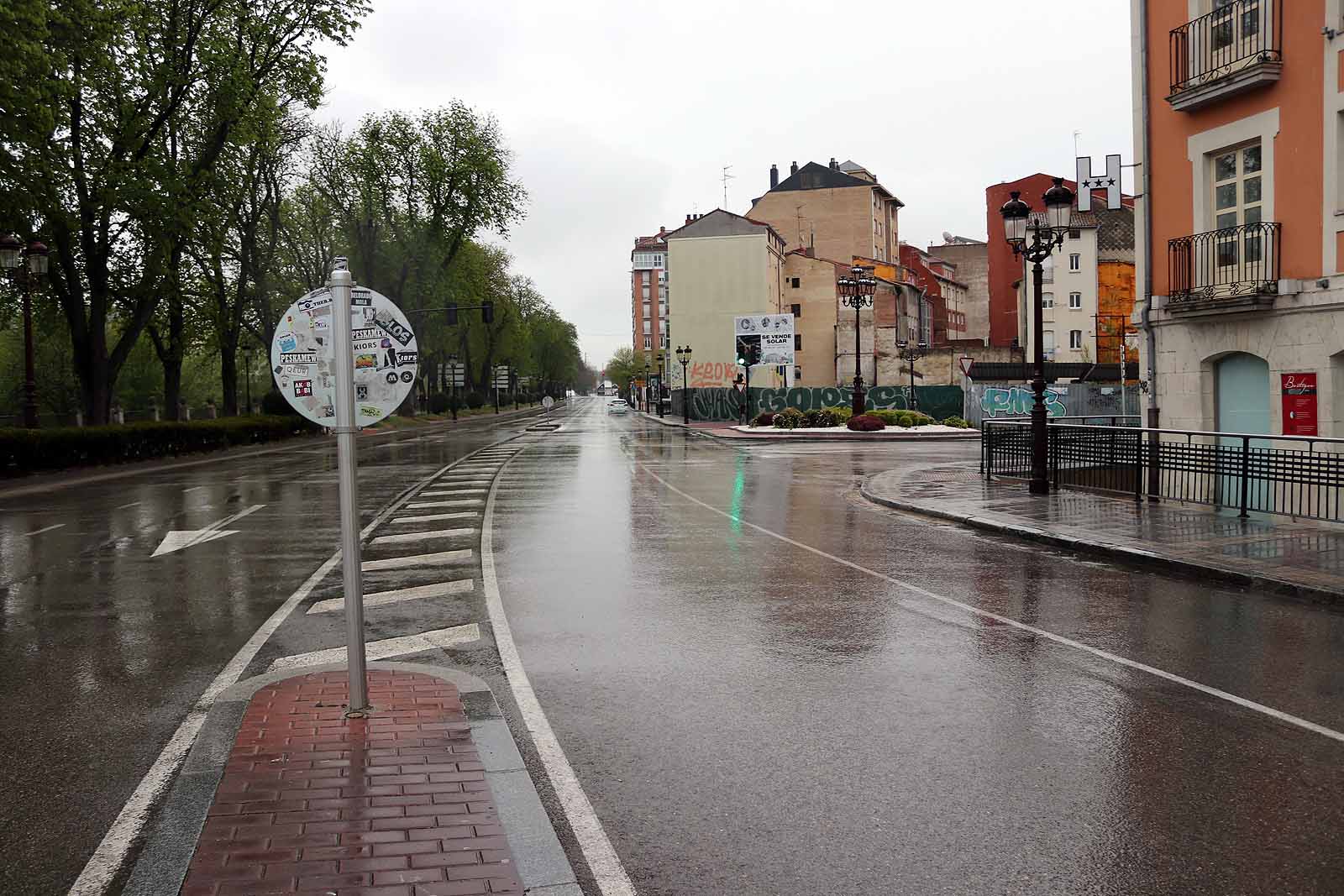 Fotos: Lluvia en un Jueves Santo atípico