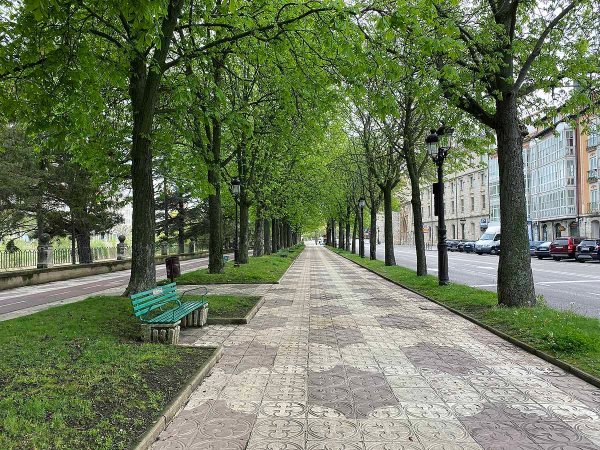 Un atípico Domingo de Pascua en Burgos.